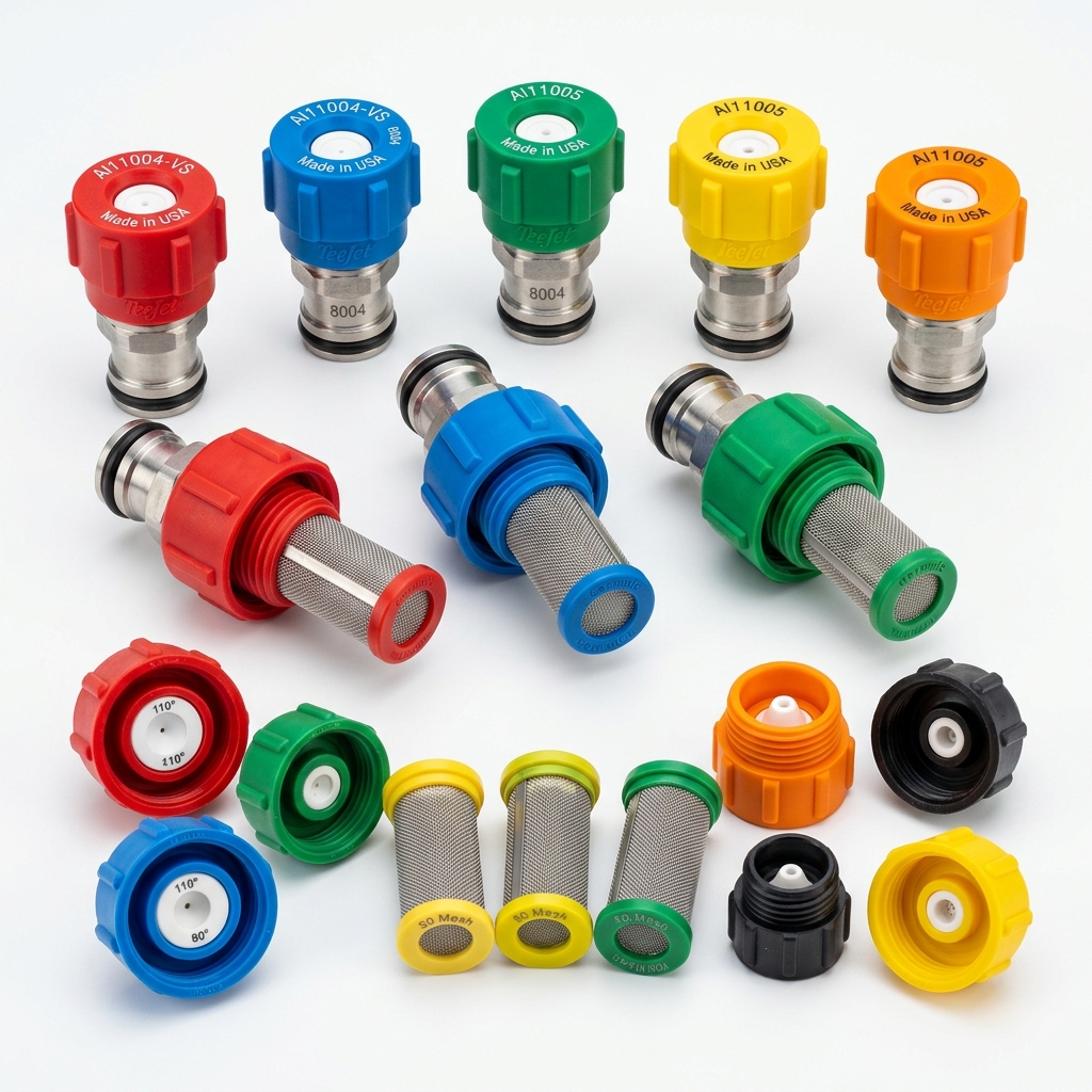 Kit Bicos de Pulverização Cerâmicos Anti-Deriva c/ Indução de Ar (10 Unidades)